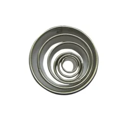 Cerf Dellier Emporte-pièces ronds (x 6) Clearance