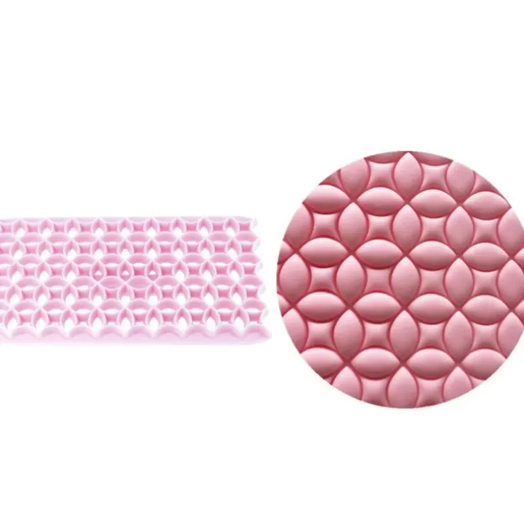 Cerf Dellier Empreinte effet matelassé cercles Patisdécor Discount