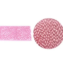 Cerf Dellier Empreinte effet matelassé veiné Patisdécor Clearance