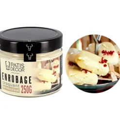 Cerf Dellier Enrobage croquant goût chocolat blanc - 250 g Sale
