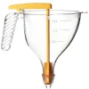 Cerf Dellier Entonnoir gradué à piston copolyester transparent avec support et 4 douilles - 1,5 L Sale