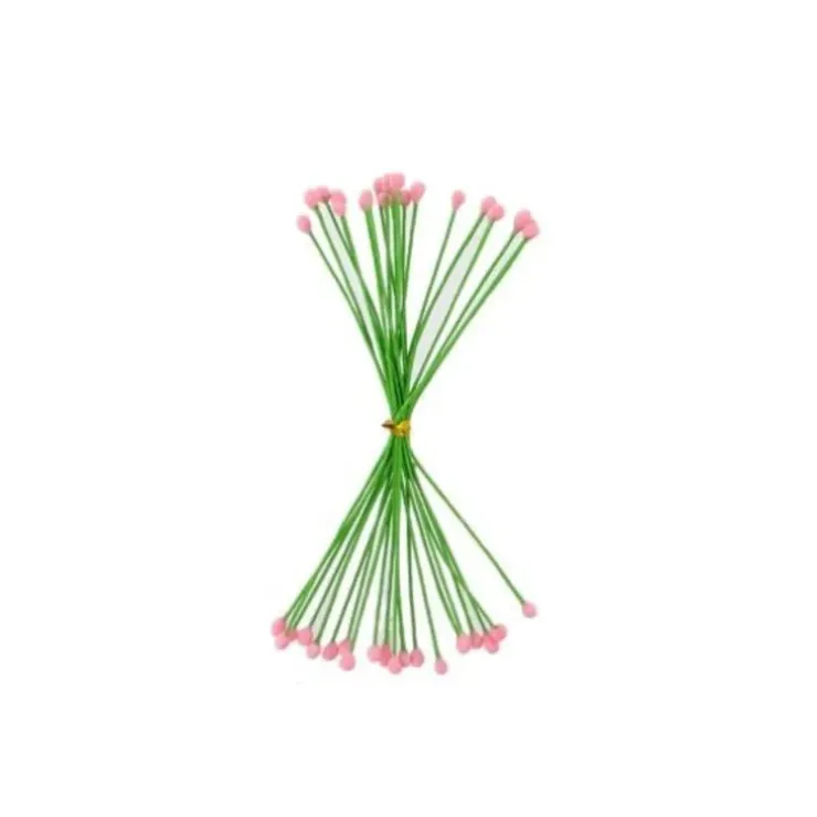 Cerf Dellier Etamines roses pour fleurs pâte à sucre (x40) Online