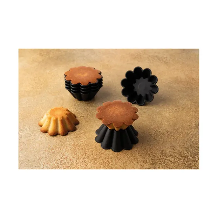 Cerf Dellier Exoglass brioches à 12 côtes 7 cm x 24 Discount