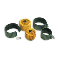 Cerf Dellier Exopan pâté en croûte rond cannelé hauteur 5 cm diamètre 8 cm Sale