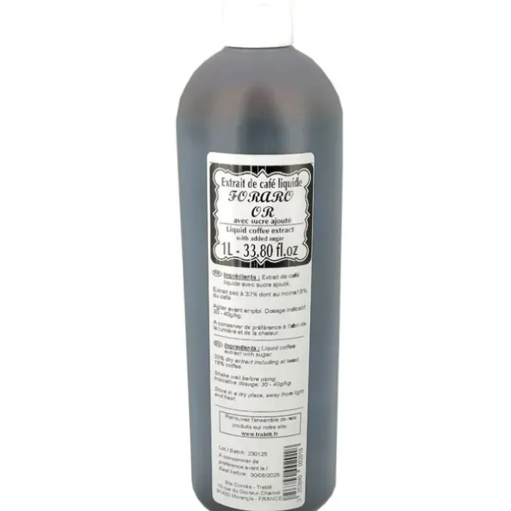 Cerf Dellier Extrait de café liquide Foraro Or 1 litre Online