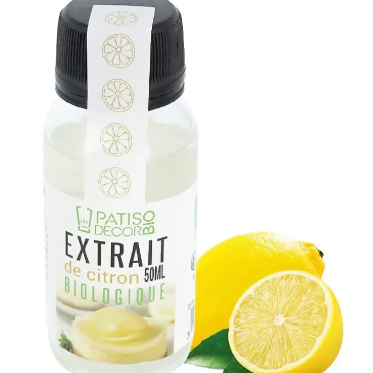 Cerf Dellier Extrait de citron biologique 50 ml - DDM 03/25 Outlet