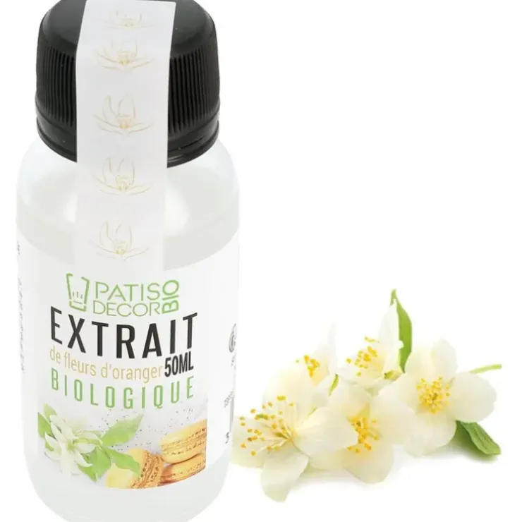 Cerf Dellier Extrait de fleurs d'oranger biologique 50 ml New