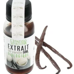 Cerf Dellier Extrait de vanille biologique 50 ml - DDM 03/25