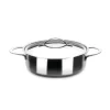 Cerf Dellier Faitout inox avec couvercle