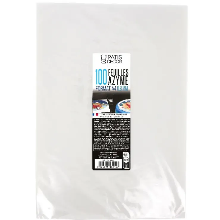 Cerf Dellier Feuille azyme A4 0,8 mm (x100) Discount