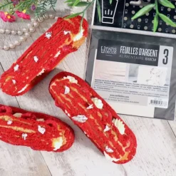 Cerf Dellier Feuille d'argent alimentaire (x3) Outlet