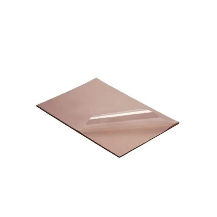 Cerf Dellier Feuille polyéthylène chocolat 20 x 30 cm (x5) New