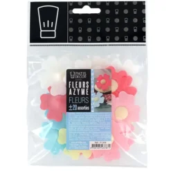 Cerf Dellier Fleurs assorties en azyme x20 Online