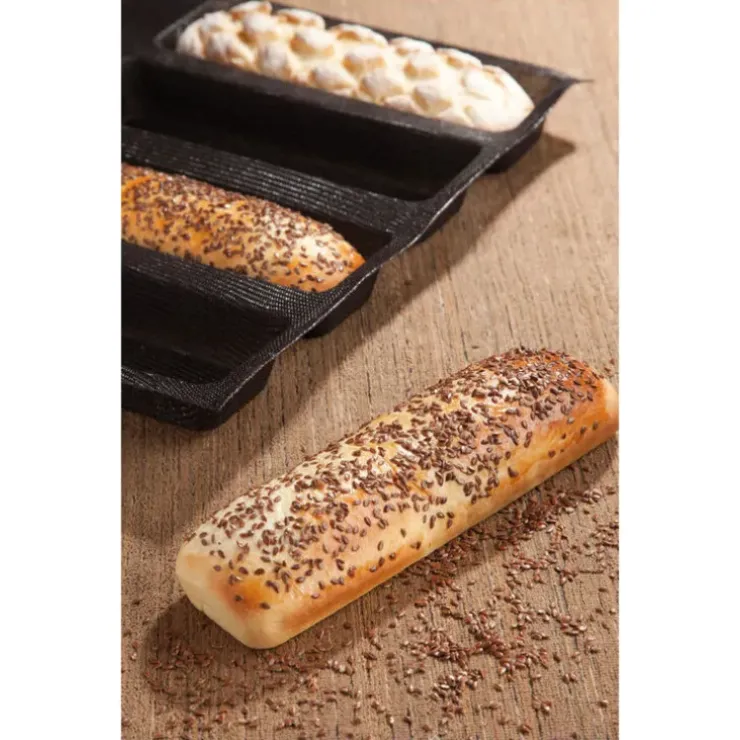 Cerf Dellier Flexipan Air plaque 600x400 de 8 sandwichs 24x7 cm Hot