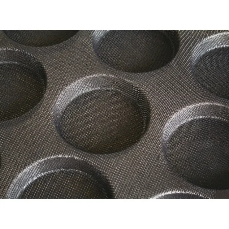 Cerf Dellier Flexipan Air plaque 600x400 de 11 petits pains ronds 12,5 cm New