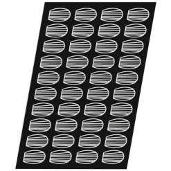 Cerf Dellier Flexipan GN 1/1 plaque de 27 madeleines 7,8x4,7 cm Best