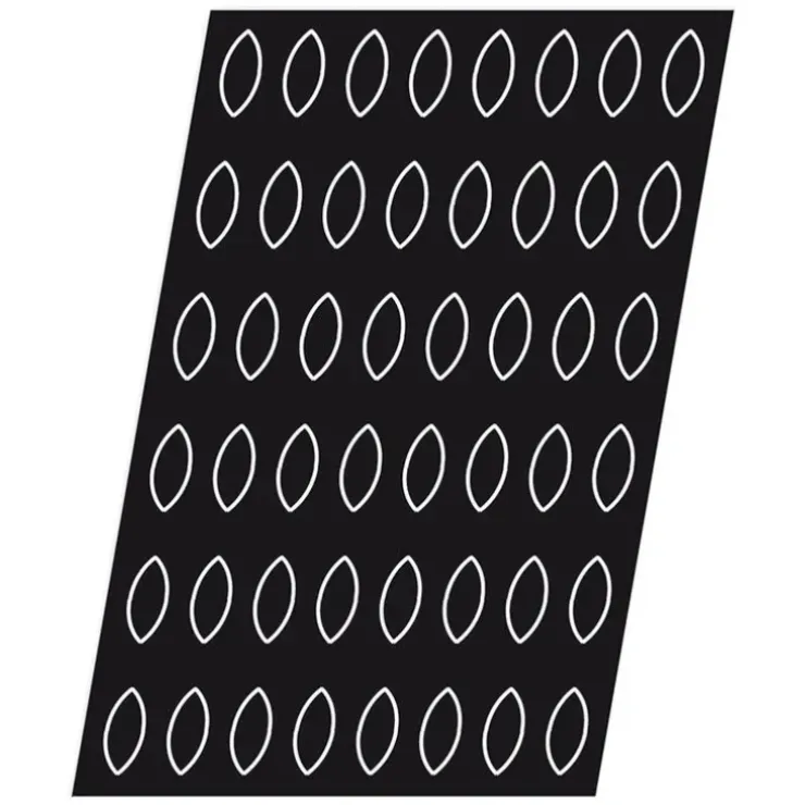Cerf Dellier Flexipan 60x40 plaque de 48 barquettes 6,6x2,8 cm Online