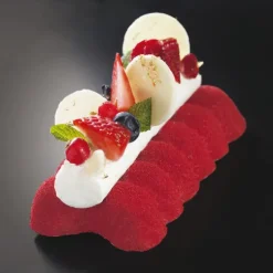 Cerf Dellier Flexipan 60x40 plaque de 16 cakes cannelés 11x6 cm New