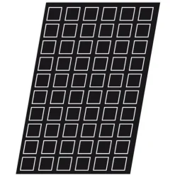 Cerf Dellier Flexipan 60x40 plaque de 60 carrés 45x45x12 cm Discount