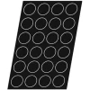Cerf Dellier Flexipan 60x40 plaque de 24 cookies 7,8 cm Discount