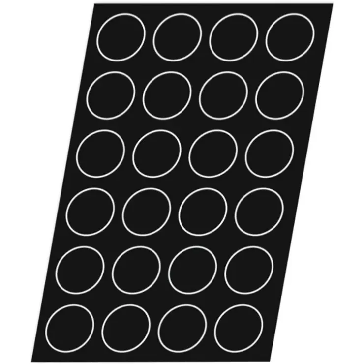 Cerf Dellier Flexipan 60x40 plaque de 96 demi-sphères 2,6 cm Hot