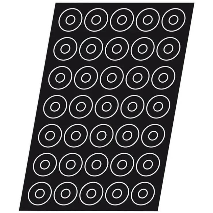 Cerf Dellier Flexipan 60x40 plaque de 60 mini-savarins 4,1x1,2 cm Outlet