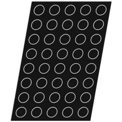 Cerf Dellier Flexipan 60x40 plaque de 40 mini-muffin 5 cm Best