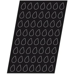 Cerf Dellier Flexipan 60x40 plaque de 56 mini-gouttes 5,2x3,2x2 cm Sale