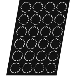 Cerf Dellier Flexipan 60x40 plaque de 24 mini-brioches cannelées 7,8 cm Discount
