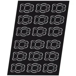 Cerf Dellier Flexipan 60x40 plaque de 18 nounours 9x6x2 cm Sale