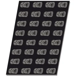 Cerf Dellier Flexipan 60x40 plaque de 32 oursons 6,6x3,7x1,8 cm New