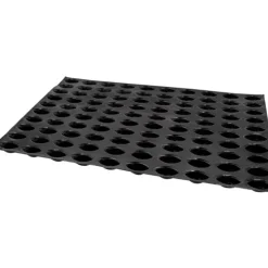 Cerf Dellier Flexipan 60x40 plaque de 100 petites quenelles 4,4x2,2x1,7 cm