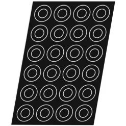 Cerf Dellier Flexipan 60x40 plaque de 24 tartelettes fond de pâte 8x2 cm Online