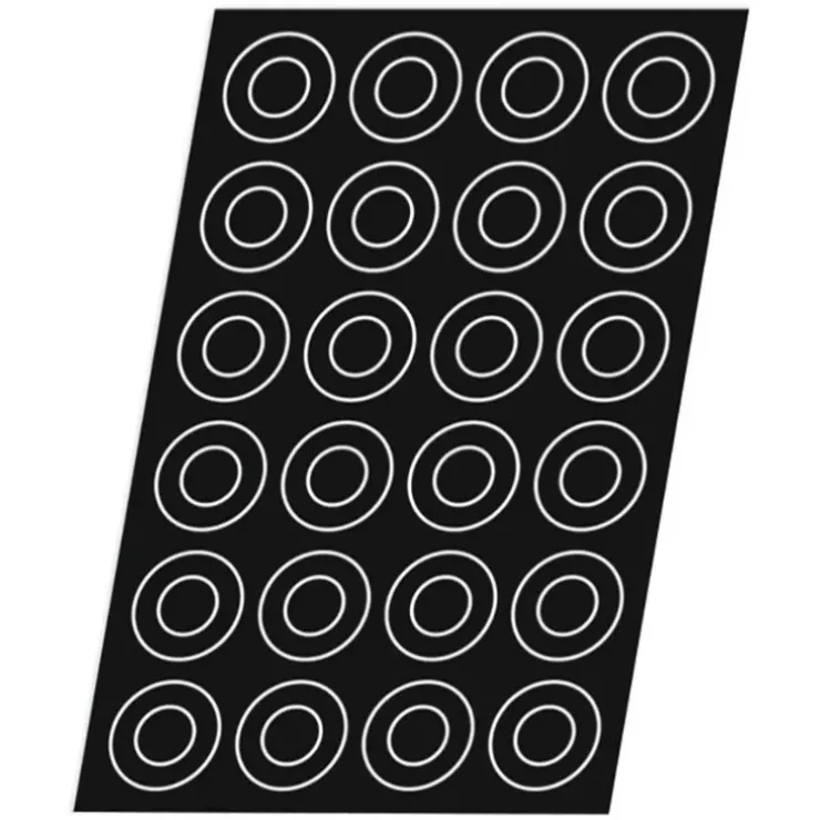 Cerf Dellier Flexipan 60x40 plaque de 24 tartelettes fond de pâte 8x2 cm Online