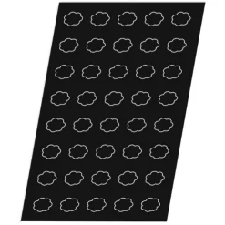 Cerf Dellier Flexipan 60x40 plaque de 40 tartelettes cannelées 4,6cm Discount