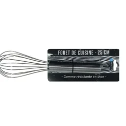 Cerf Dellier Fouet inox 25 cm Outlet