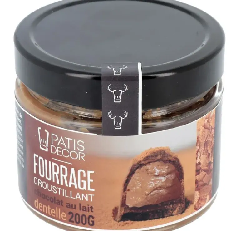 Cerf Dellier Fourrage croustillant au chocolat au lait et brisures de crêpes dentelles 200 g Online