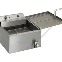 Cerf Dellier Friteuse électrique cuve emboutie beignets