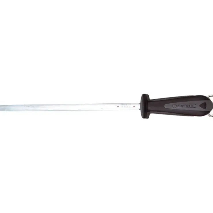 Cerf Dellier Fusil à aiguiser de boucher mèche ronde 30 cm Online