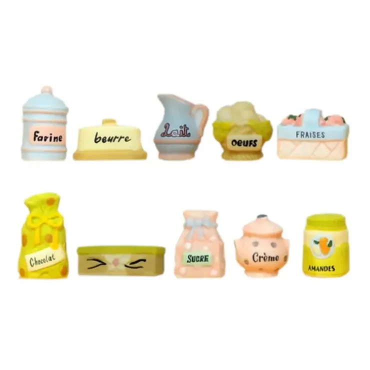 Cerf Dellier Fèves thème "ingrédients du pâtissier" pour galette des rois (x 2) Discount