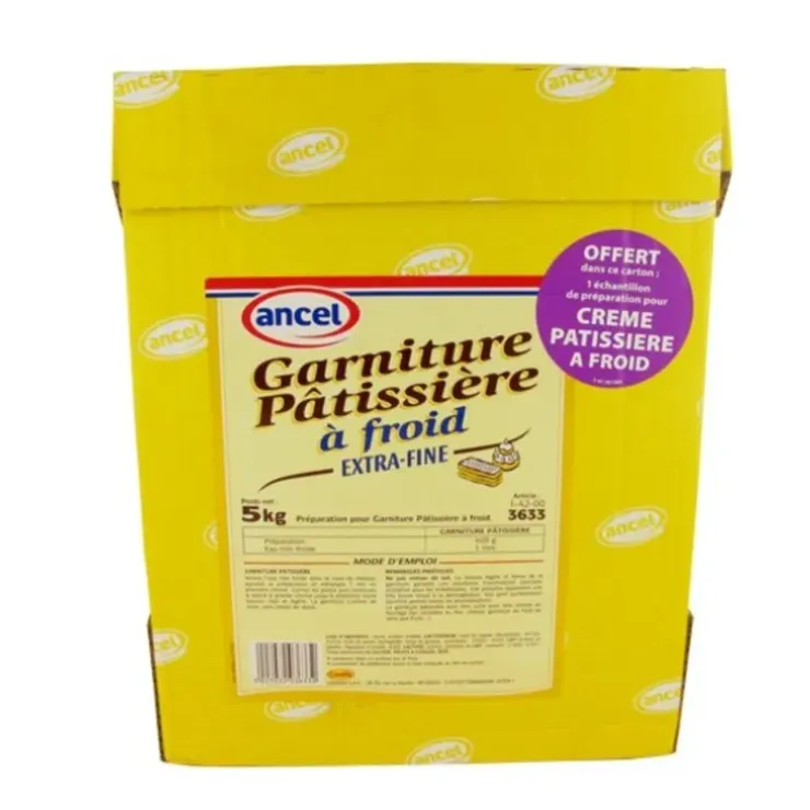 Cerf Dellier Garniture Pâtissière à froid 5 kg