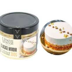 Cerf Dellier Glaçage miroir Ivoire 300 g Outlet