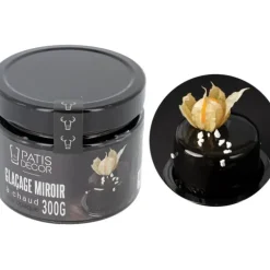Cerf Dellier Glaçage miroir Noir 300 g Online