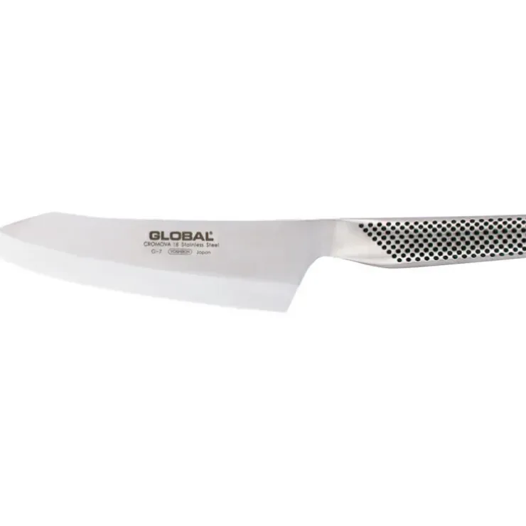 Cerf Dellier Global série G couteau hachoir G7 gaucher inox 18 cm Best