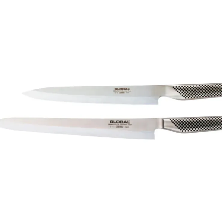 Cerf Dellier Global série G couteau poisson yanagi sashimi G11 inox 25 cm