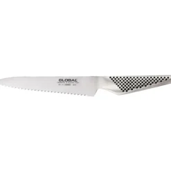 Cerf Dellier Global série GS couteau lame crantée GS14 15 cm Best
