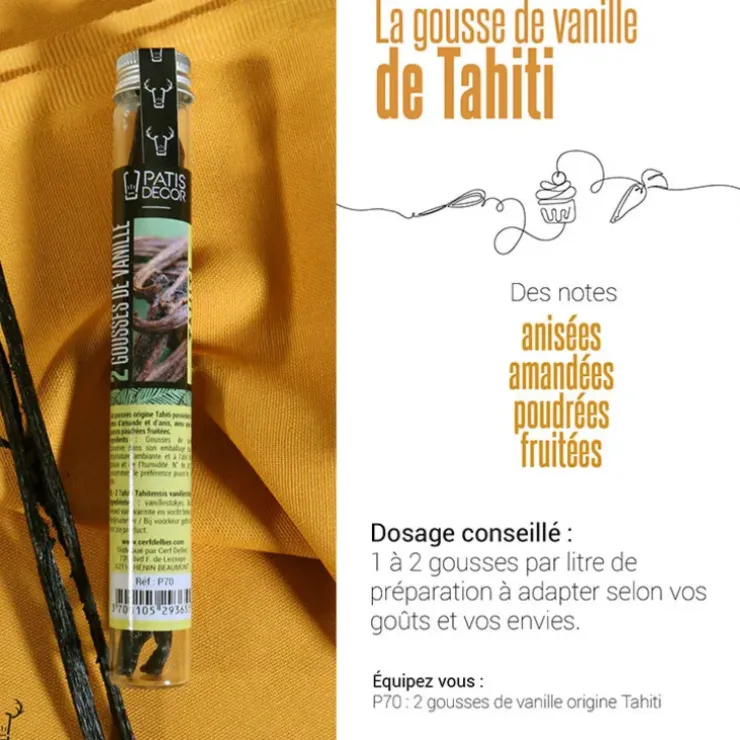 Cerf Dellier Gousse de Vanille Tahiti (x2) Best