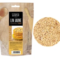 Cerf Dellier Graines de lin jaune 300 g