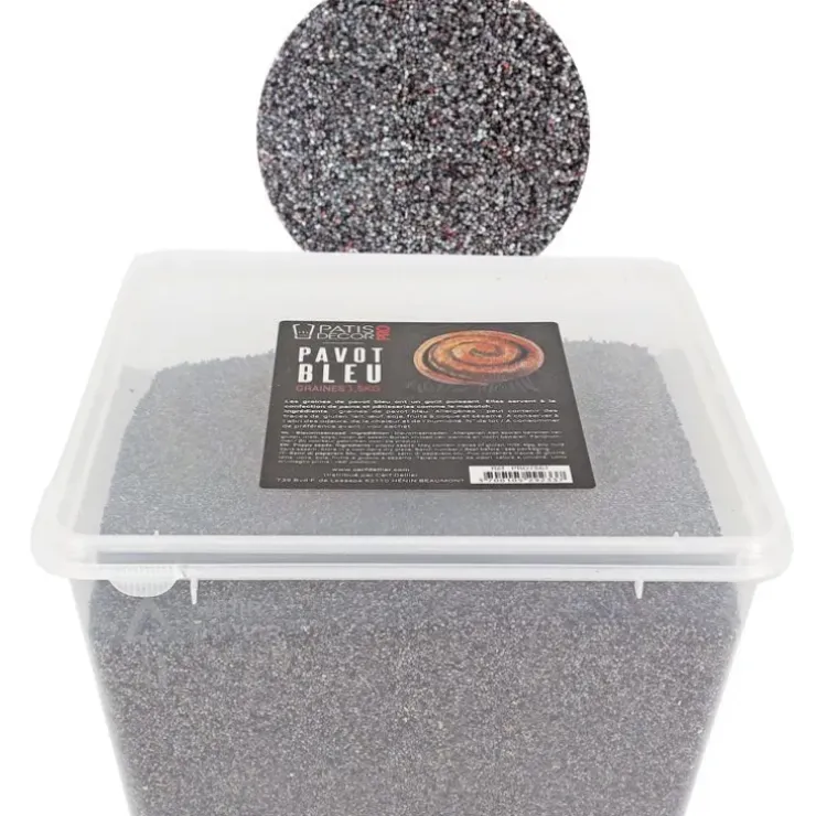 Cerf Dellier Graines de pavot bleu 1,5 kg Outlet