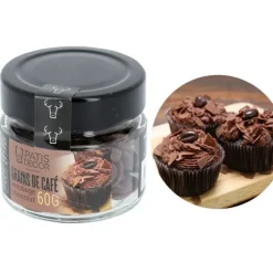 Cerf Dellier Grains de café chocolat 60 g Outlet